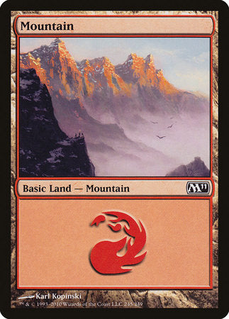 Mountain (245) [Magic 2011] | Rook's Games and More