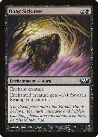 Quag Sickness [Magic 2011] | Rook's Games and More