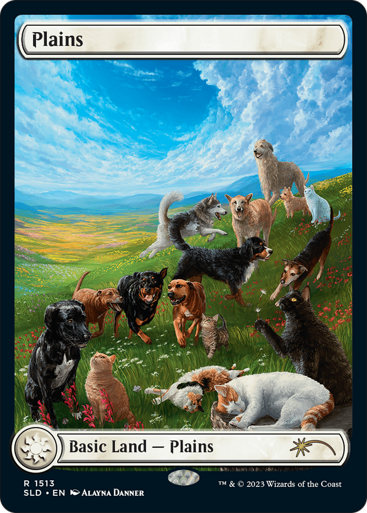 Plains (1513) [Secret Lair Commander Deck: Raining Cats and Dogs] | Rook's Games and More