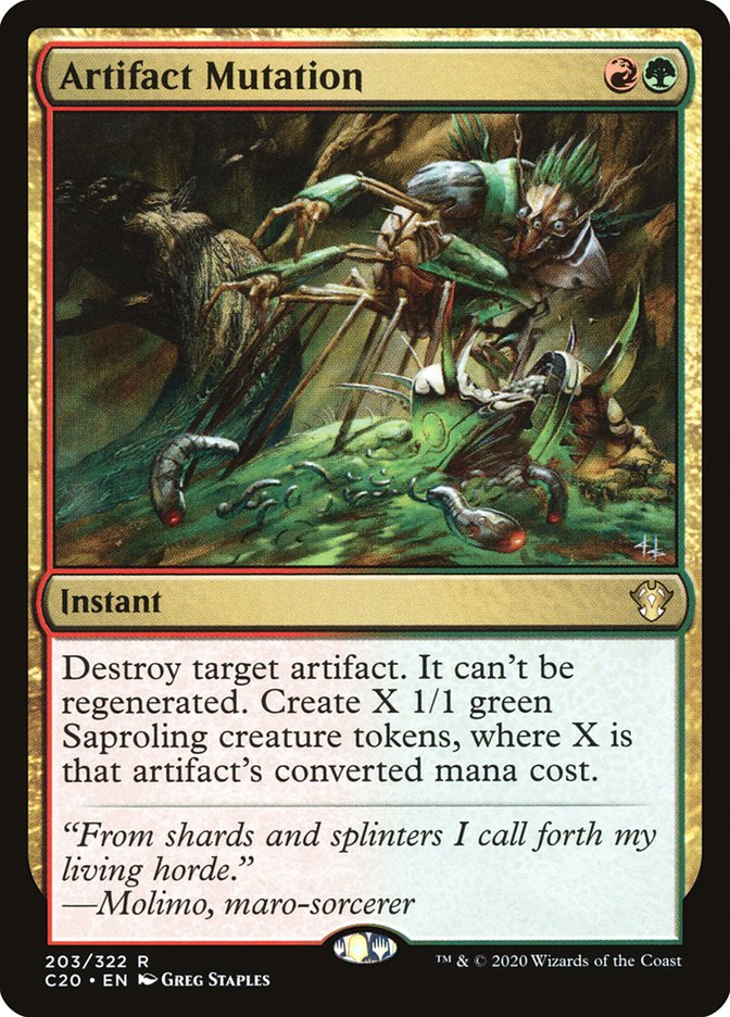 Artifact Mutation [Commander 2020] | Rook's Games and More