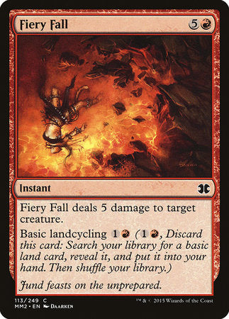 Fiery Fall [Modern Masters 2015] | Rook's Games and More