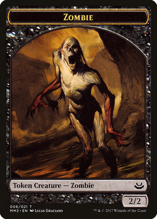Zombie Token [Modern Masters 2017 Tokens] | Rook's Games and More