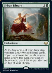 Sylvan Library [Commander Collection: Green] | Rook's Games and More