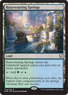 Rejuvenating Springs [Commander Legends] | Rook's Games and More