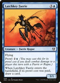 Latchkey Faerie [Zendikar Rising Commander] | Rook's Games and More