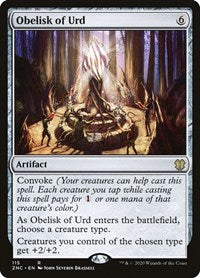 Obelisk of Urd [Zendikar Rising Commander] | Rook's Games and More