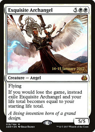 Exquisite Archangel [Aether Revolt Promos] | Rook's Games and More