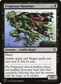 Frogtosser Banneret [Zendikar Rising Commander] | Rook's Games and More