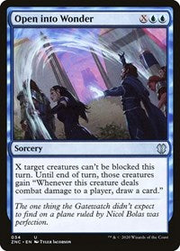 Open into Wonder [Zendikar Rising Commander] | Rook's Games and More
