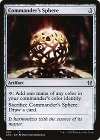 Commander's Sphere [Zendikar Rising Commander] | Rook's Games and More