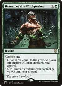Return of the Wildspeaker [Zendikar Rising Commander] | Rook's Games and More