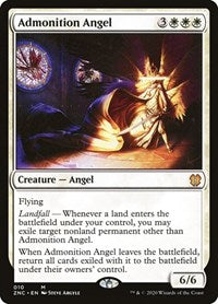 Admonition Angel [Zendikar Rising Commander] | Rook's Games and More