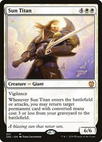 Sun Titan [Zendikar Rising Commander] | Rook's Games and More