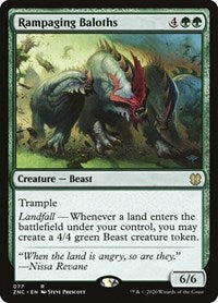 Rampaging Baloths [Zendikar Rising Commander] | Rook's Games and More