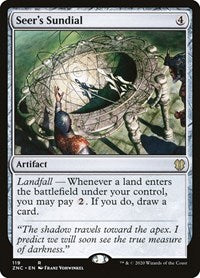 Seer's Sundial [Zendikar Rising Commander] | Rook's Games and More