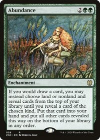 Abundance [Zendikar Rising Commander] | Rook's Games and More