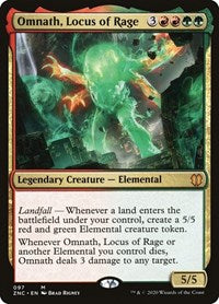 Omnath, Locus of Rage [Zendikar Rising Commander] | Rook's Games and More
