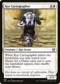 Kor Cartographer [Zendikar Rising Commander] | Rook's Games and More