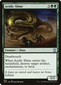 Acidic Slime [Zendikar Rising Commander] | Rook's Games and More