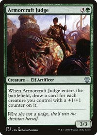 Armorcraft Judge [Zendikar Rising Commander] | Rook's Games and More