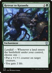 Retreat to Kazandu [Zendikar Rising Commander] | Rook's Games and More