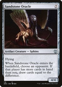 Sandstone Oracle [Zendikar Rising Commander] | Rook's Games and More