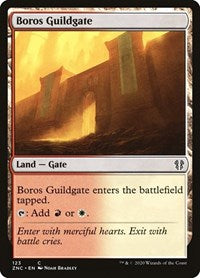 Boros Guildgate [Zendikar Rising Commander] | Rook's Games and More