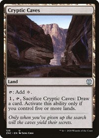 Cryptic Caves [Zendikar Rising Commander] | Rook's Games and More