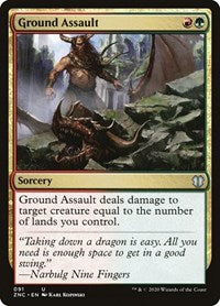 Ground Assault [Zendikar Rising Commander] | Rook's Games and More