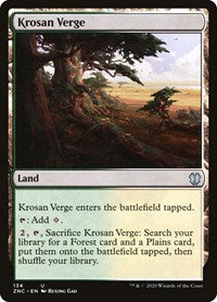 Krosan Verge [Zendikar Rising Commander] | Rook's Games and More