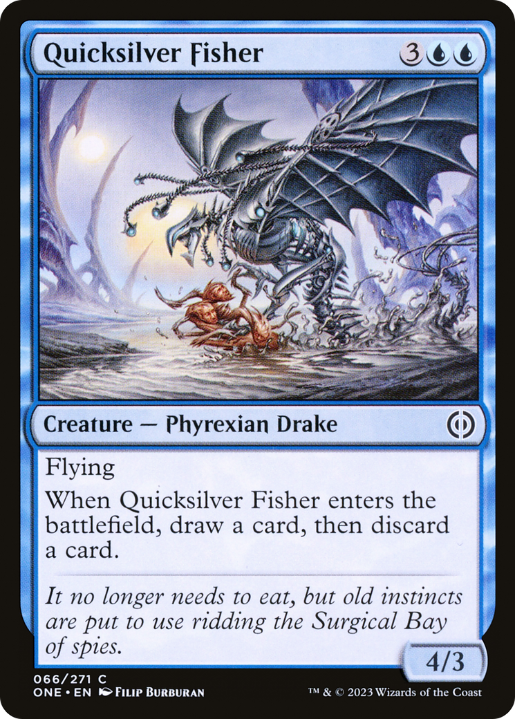 Quicksilver Fisher [Phyrexia: All Will Be One] | Rook's Games and More