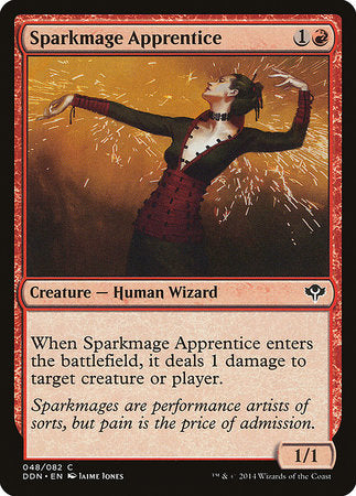 Sparkmage Apprentice [Duel Decks: Speed vs. Cunning] | Rook's Games and More