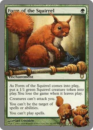 Form of the Squirrel [Unhinged] | Rook's Games and More