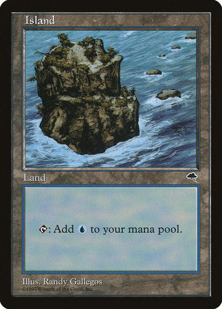Island (Rocky Path) [Tempest] | Rook's Games and More