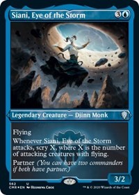 Siani, Eye of the Storm (Foil Etched) [Commander Legends] | Rook's Games and More