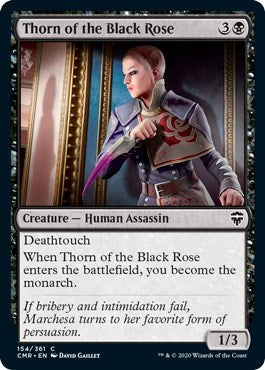 Thorn of the Black Rose [Commander Legends] | Rook's Games and More