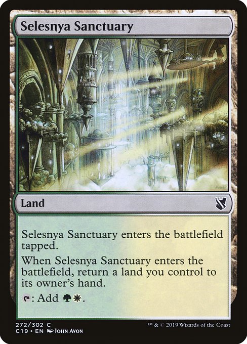 Selesnya Sanctuary [Commander 2019] | Rook's Games and More