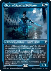 Ghost of Ramirez DePietro (Foil Etched) [Commander Legends] | Rook's Games and More