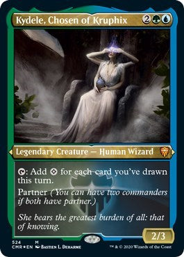 Kydele, Chosen of Kruphix (Foil Etched) [Commander Legends] | Rook's Games and More