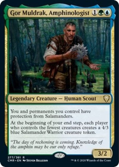 Gor Muldrak, Amphinologist [Commander Legends] | Rook's Games and More