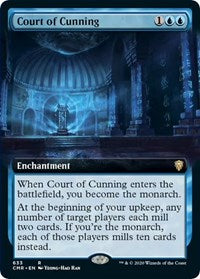 Court of Cunning (Extended Art) [Commander Legends] | Rook's Games and More