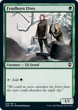 Fyndhorn Elves [Commander Legends] | Rook's Games and More