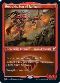 Rograkh, Son of Rohgahh (Foil Etched) [Commander Legends] | Rook's Games and More