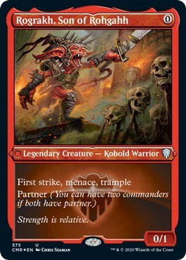 Rograkh, Son of Rohgahh (Foil Etched) [Commander Legends] | Rook's Games and More