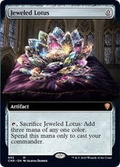 Jeweled Lotus (Extended Art) [Commander Legends] | Rook's Games and More