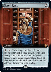 Scroll Rack (Extended Art) [Commander Legends] | Rook's Games and More