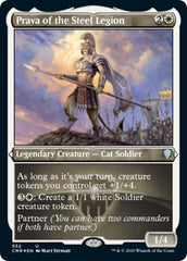 Prava of the Steel Legion (Foil Etched) [Commander Legends] | Rook's Games and More