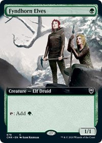 Fyndhorn Elves (Extended Art) [Commander Legends] | Rook's Games and More