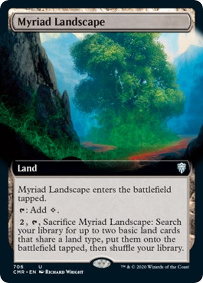 Myriad Landscape (Extended Art) [Commander Legends] | Rook's Games and More