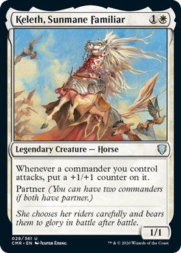 Keleth, Sunmane Familiar [Commander Legends] | Rook's Games and More